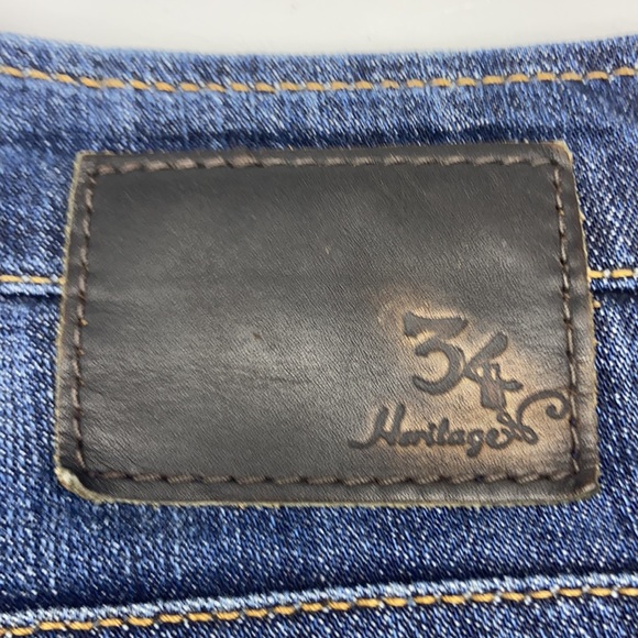 SOLD: 34 Heritage Denim Eric Jeans 32/36 See Description European Classy - Picture 4 of 15